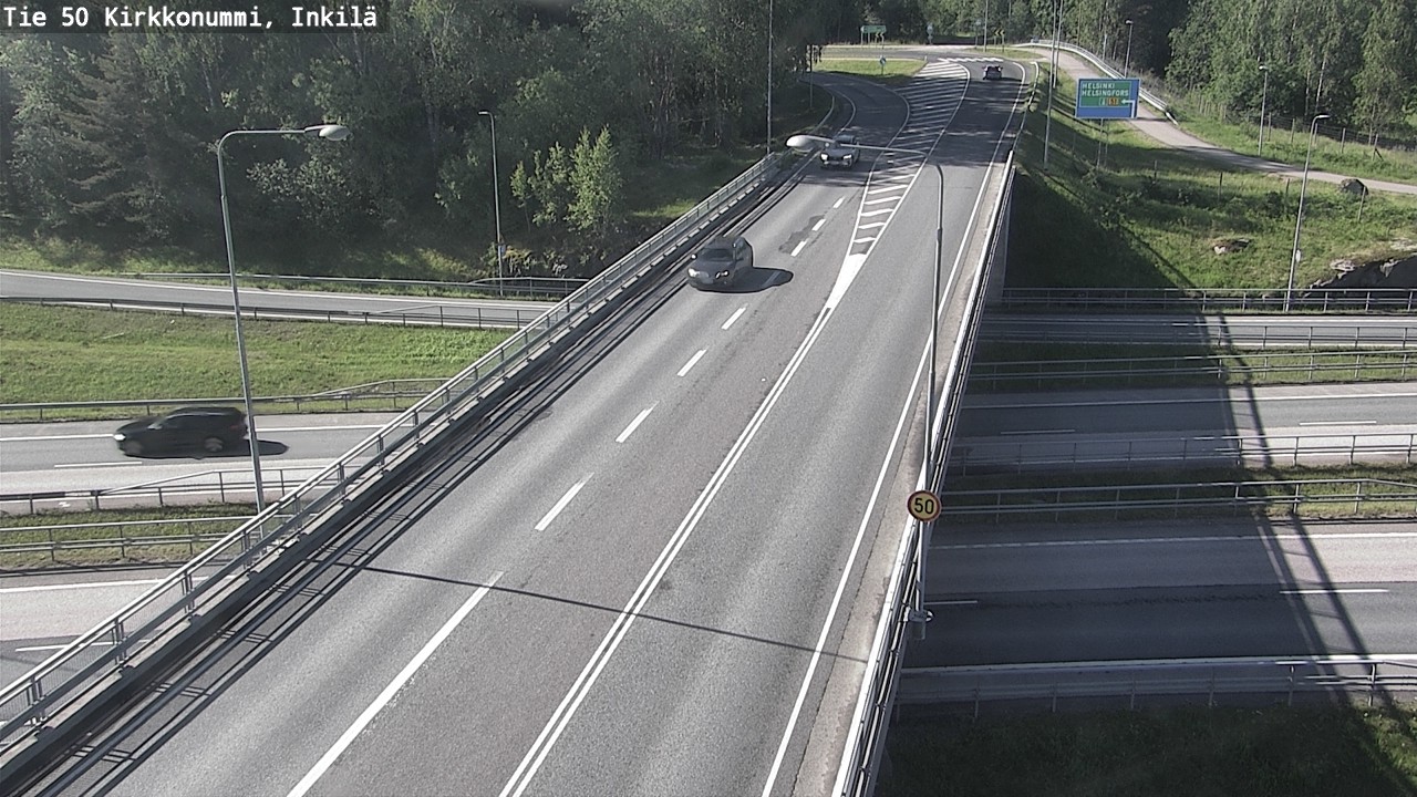 Kelikamerat Kuva Tie 50 Kirkkonummi, Inkilä, Kirkkonummi, Uusimaa