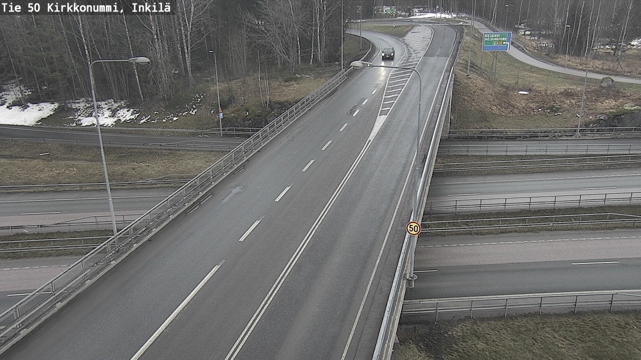 Kelikamerat Kuva Tie 50 Kirkkonummi, Inkilä, Kirkkonummi, Uusimaa