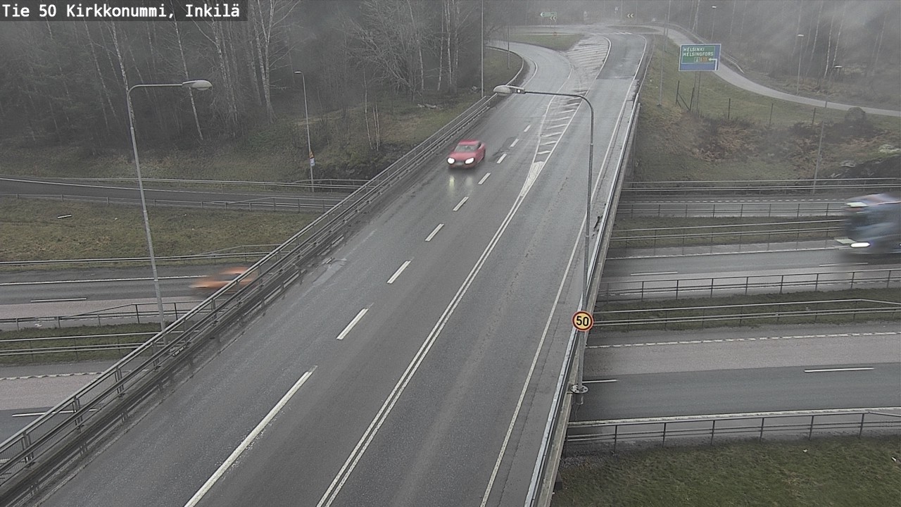 Kelikamerat Kuva Tie 50 Kirkkonummi, Inkilä, Kirkkonummi, Uusimaa