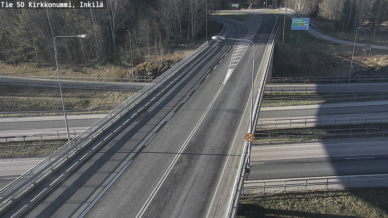 Kelikamerat Kuva Tie 50 Kirkkonummi, Inkilä, Kirkkonummi, Uusimaa