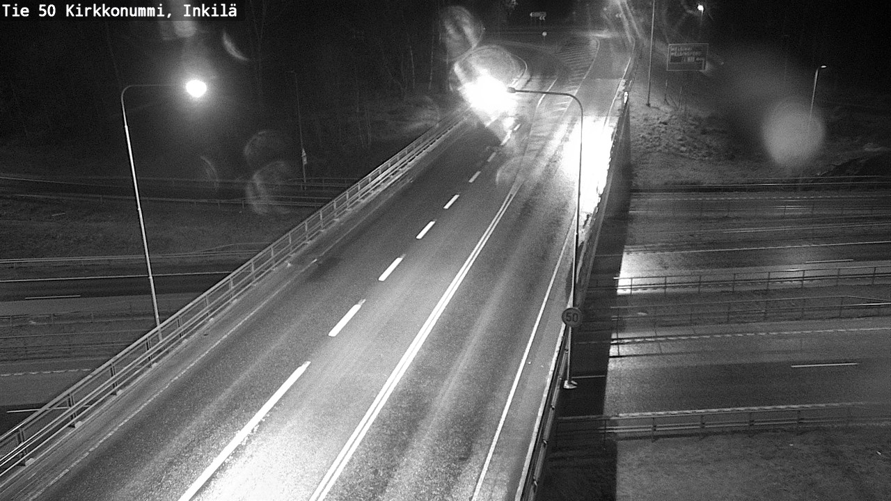 Weather Camera Image Road 50 Kirkkonummi, Inkilä, Kirkkonummi, Uusimaa