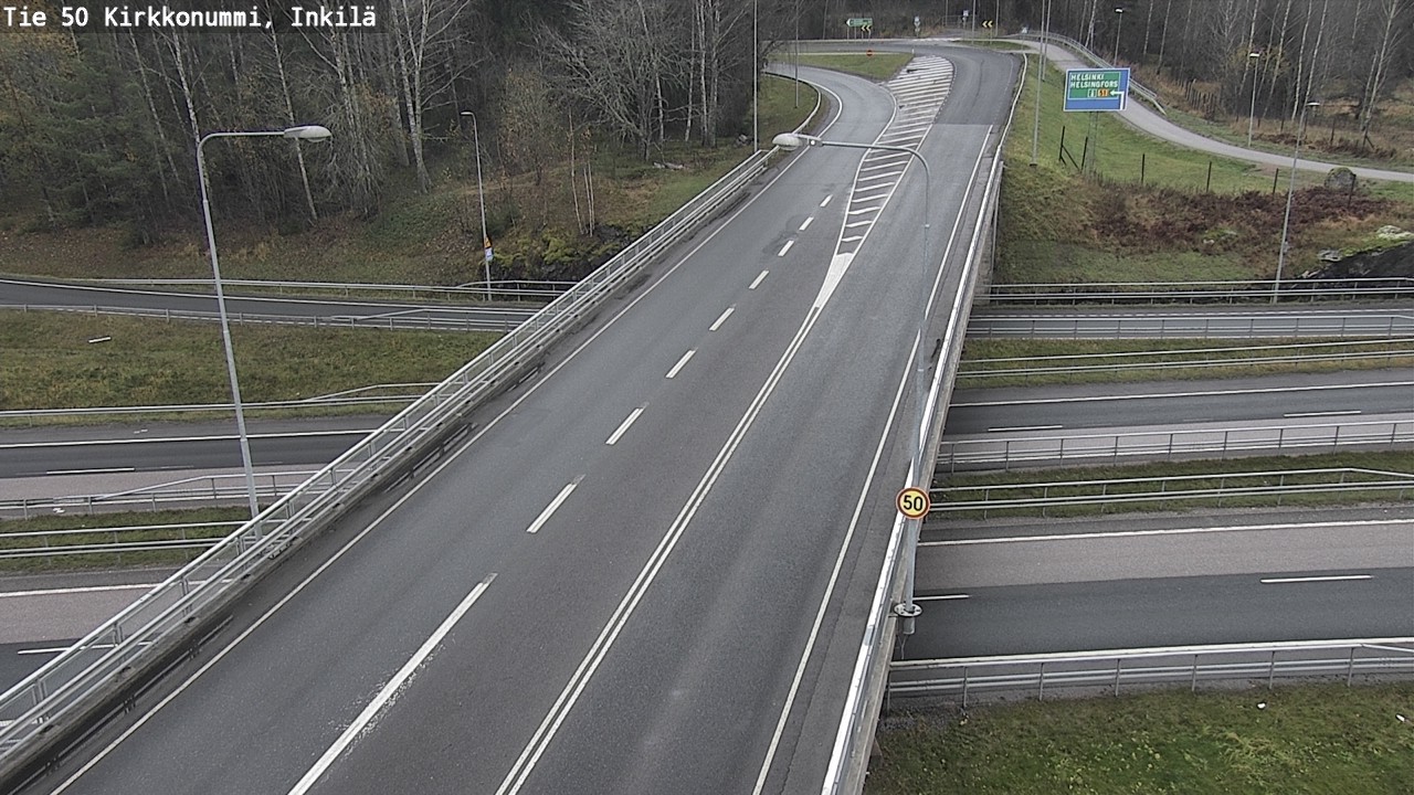 Kelikamerat Kuva Tie 50 Kirkkonummi, Inkilä, Kirkkonummi, Uusimaa