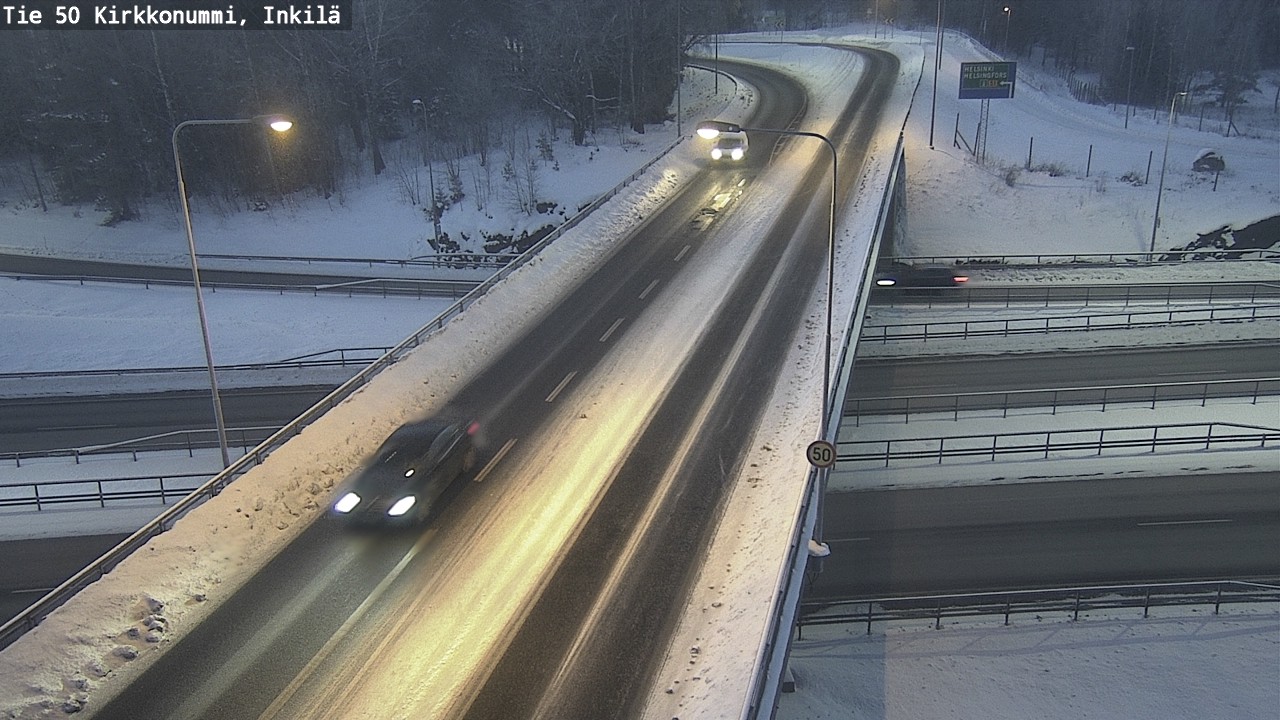 Kelikamerat Kuva Tie 50 Kirkkonummi, Inkilä, Kirkkonummi, Uusimaa