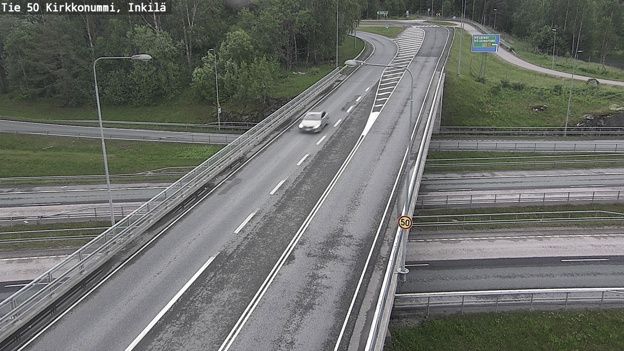 Kelikamerat Kuva Tie 50 Kirkkonummi, Inkilä, Kirkkonummi, Uusimaa