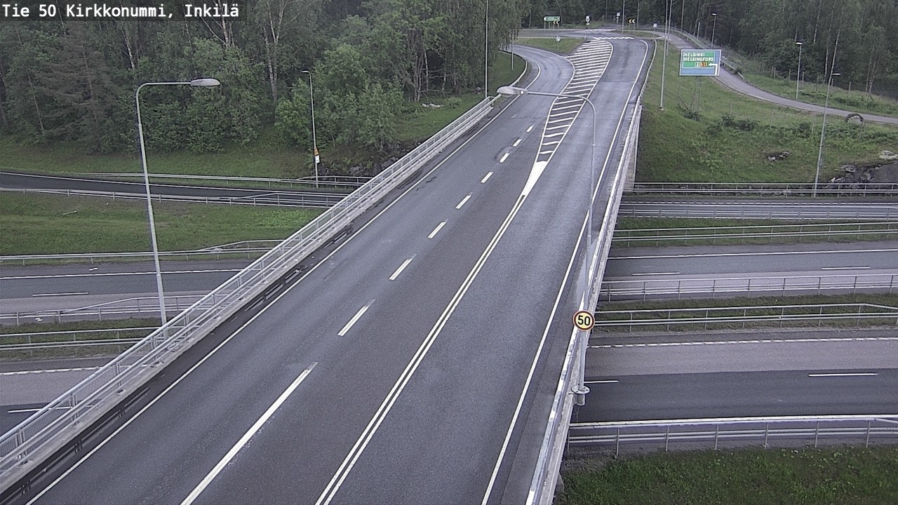 Kelikamerat Kuva Tie 50 Kirkkonummi, Inkilä, Kirkkonummi, Uusimaa