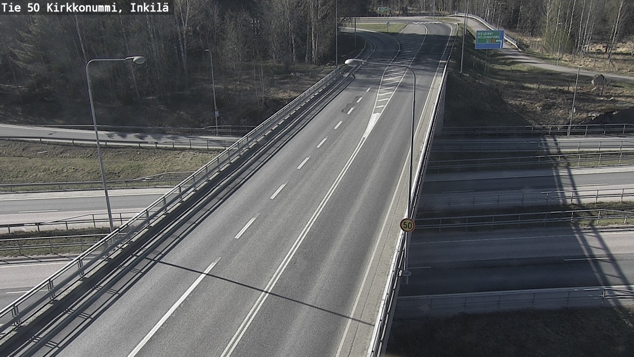 Kelikamerat Kuva Tie 50 Kirkkonummi, Inkilä, Kirkkonummi, Uusimaa