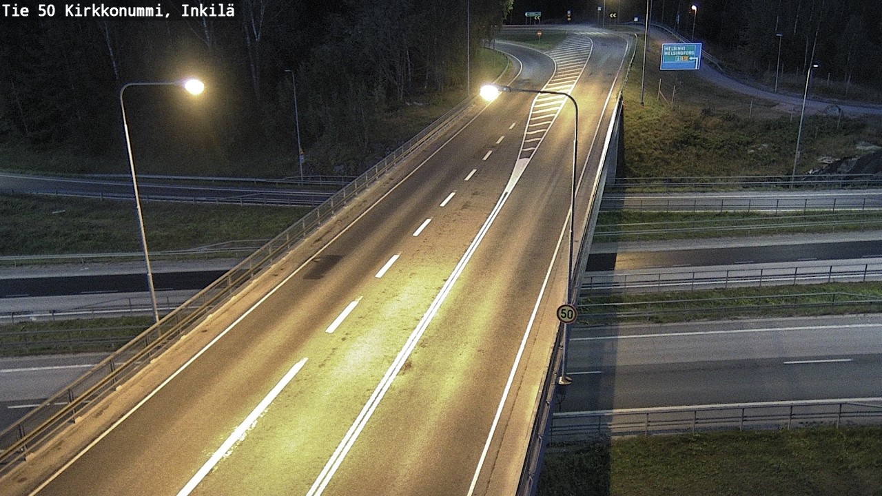 Kelikamerat Kuva Tie 50 Kirkkonummi, Inkilä, Kirkkonummi, Uusimaa