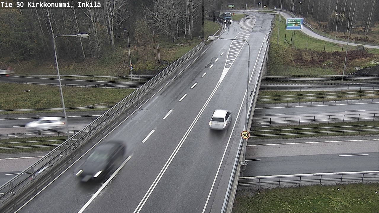 Kelikamerat Kuva Tie 50 Kirkkonummi, Inkilä, Kirkkonummi, Uusimaa