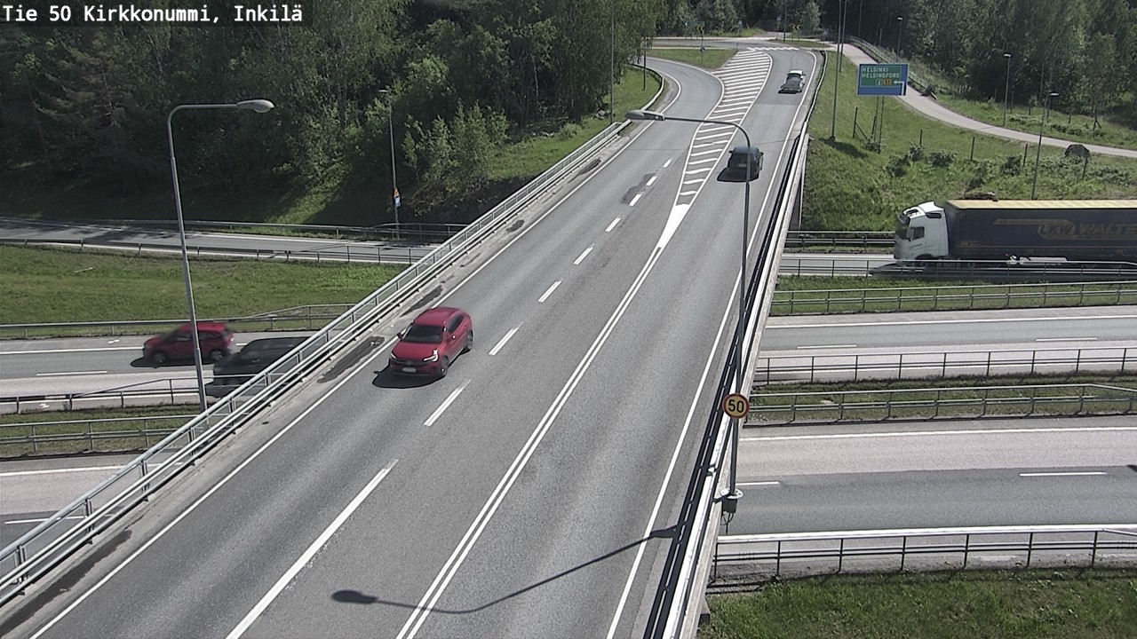 Kelikamerat Kuva Tie 50 Kirkkonummi, Inkilä, Kirkkonummi, Uusimaa