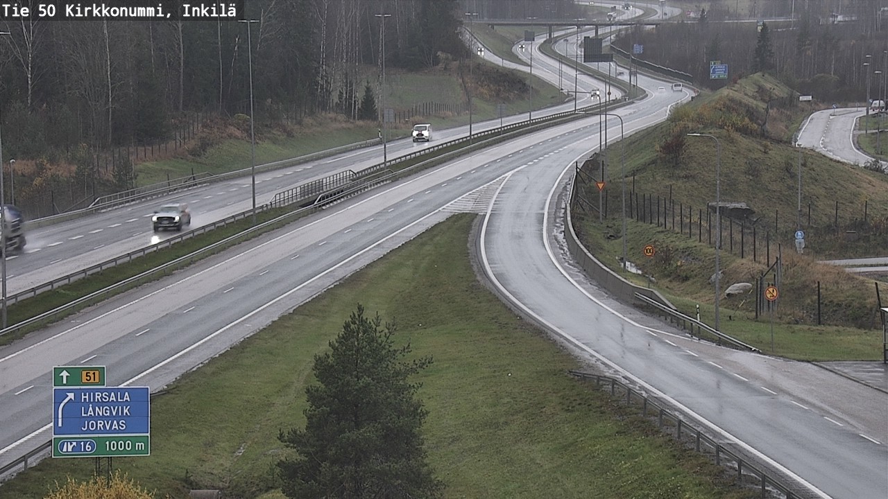 Kelikamerat Kuva Tie 50 Kirkkonummi, Inkilä, Kirkkonummi, Uusimaa