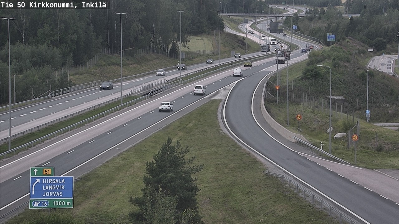 Kelikamerat Kuva Tie 50 Kirkkonummi, Inkilä, Kirkkonummi, Uusimaa