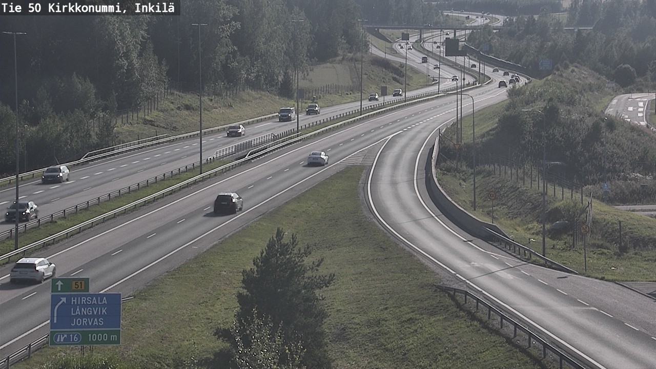 Kelikamerat Kuva Tie 50 Kirkkonummi, Inkilä, Kirkkonummi, Uusimaa
