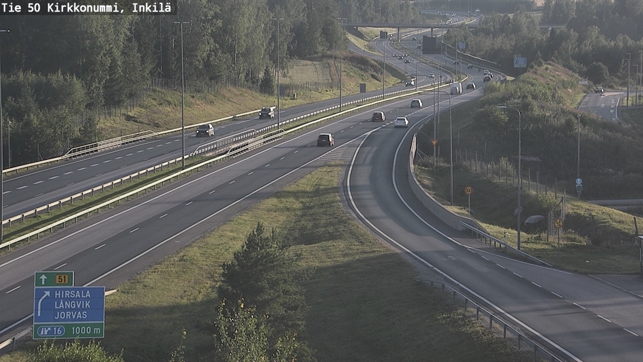 Kelikamerat Kuva Tie 50 Kirkkonummi, Inkilä, Kirkkonummi, Uusimaa