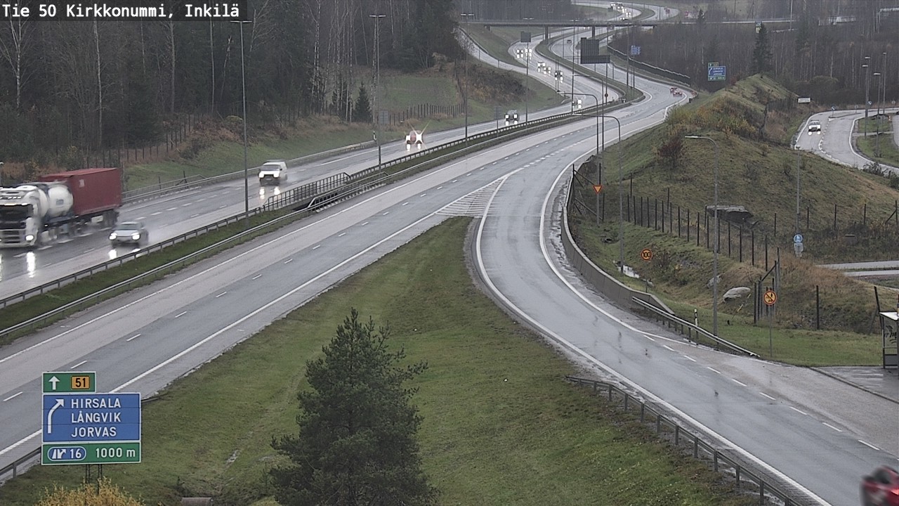 Kelikamerat Kuva Tie 50 Kirkkonummi, Inkilä, Kirkkonummi, Uusimaa