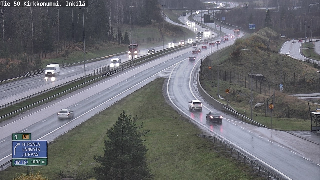 Kelikamerat Kuva Tie 50 Kirkkonummi, Inkilä, Kirkkonummi, Uusimaa