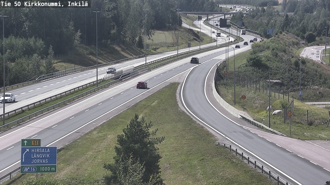 Kelikamerat Kuva Tie 50 Kirkkonummi, Inkilä, Kirkkonummi, Uusimaa