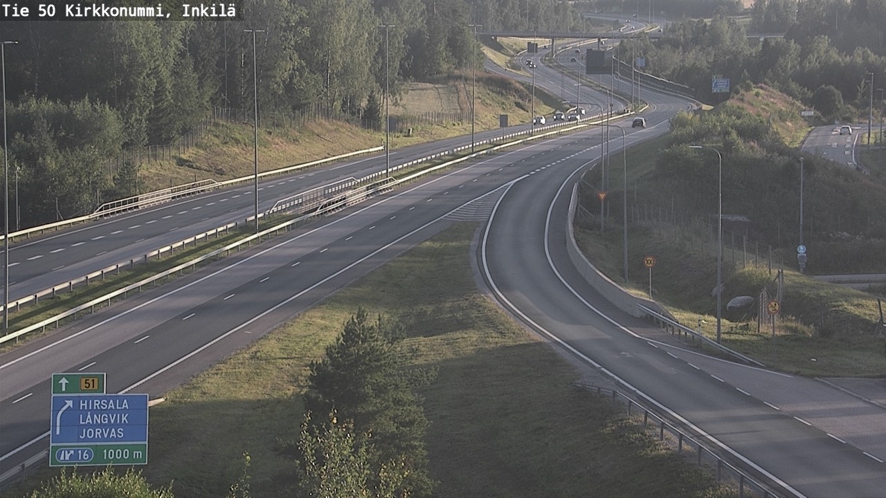 Kelikamerat Kuva Tie 50 Kirkkonummi, Inkilä, Kirkkonummi, Uusimaa