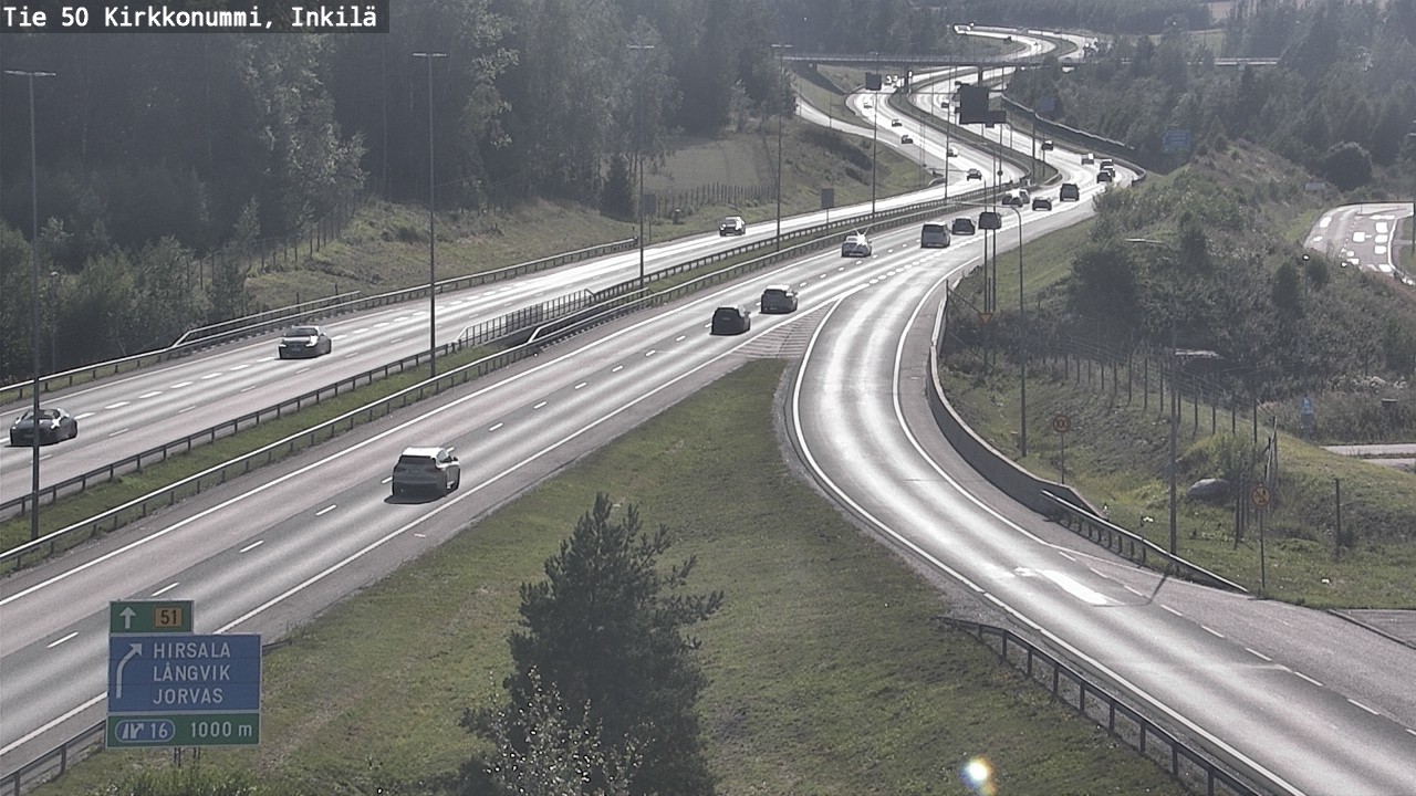 Kelikamerat Kuva Tie 50 Kirkkonummi, Inkilä, Kirkkonummi, Uusimaa