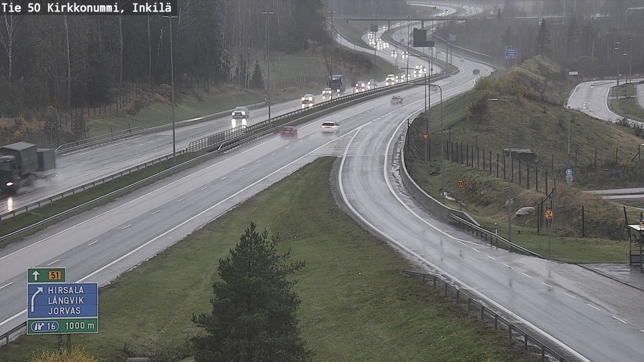 Kelikamerat Kuva Tie 50 Kirkkonummi, Inkilä, Kirkkonummi, Uusimaa