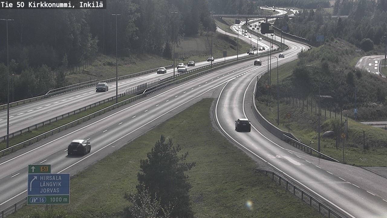 Kelikamerat Kuva Tie 50 Kirkkonummi, Inkilä, Kirkkonummi, Uusimaa