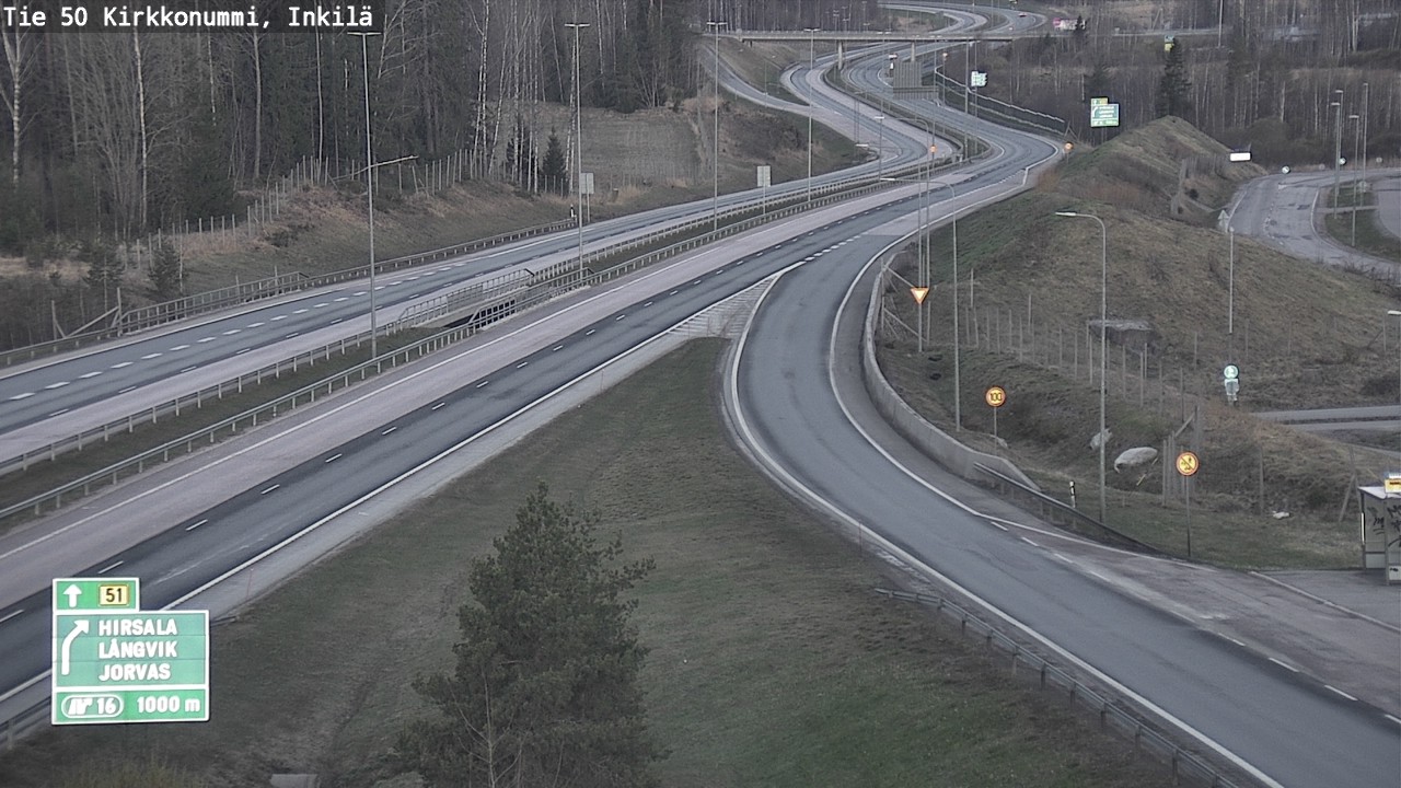 Kelikamerat Kuva Tie 50 Kirkkonummi, Inkilä, Kirkkonummi, Uusimaa