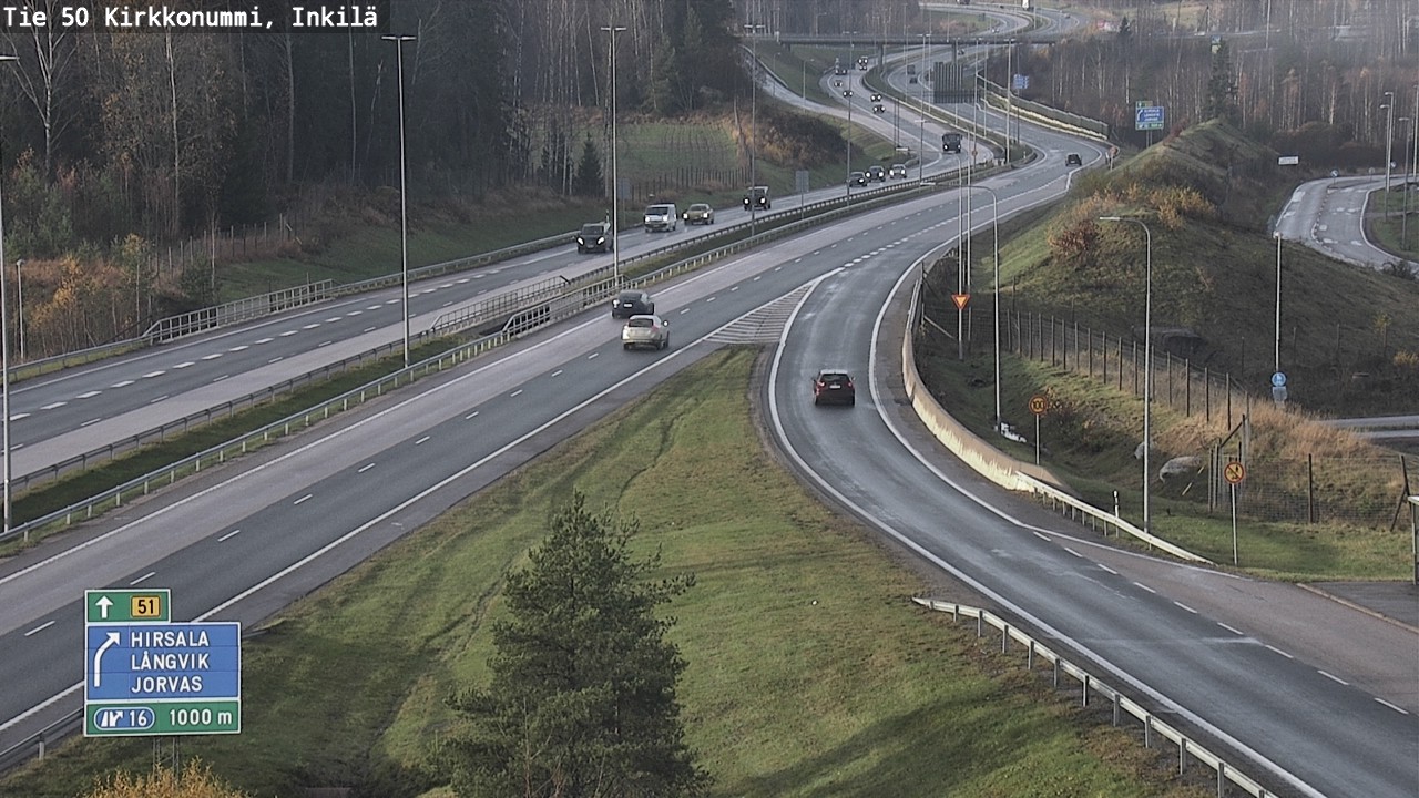 Kelikamerat Kuva Tie 50 Kirkkonummi, Inkilä, Kirkkonummi, Uusimaa