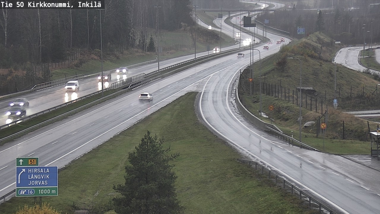 Kelikamerat Kuva Tie 50 Kirkkonummi, Inkilä, Kirkkonummi, Uusimaa