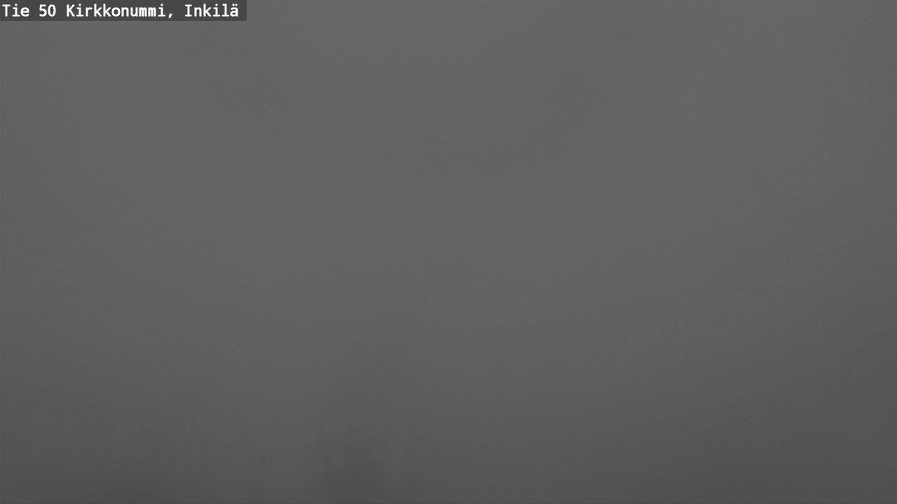 Weather Camera Image Road 50 Kirkkonummi, Inkilä, Kirkkonummi, Uusimaa