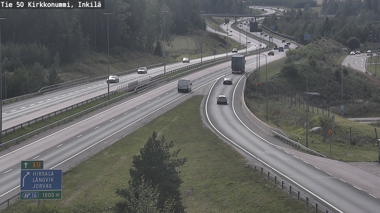 Kelikamerat Kuva Tie 50 Kirkkonummi, Inkilä, Kirkkonummi, Uusimaa