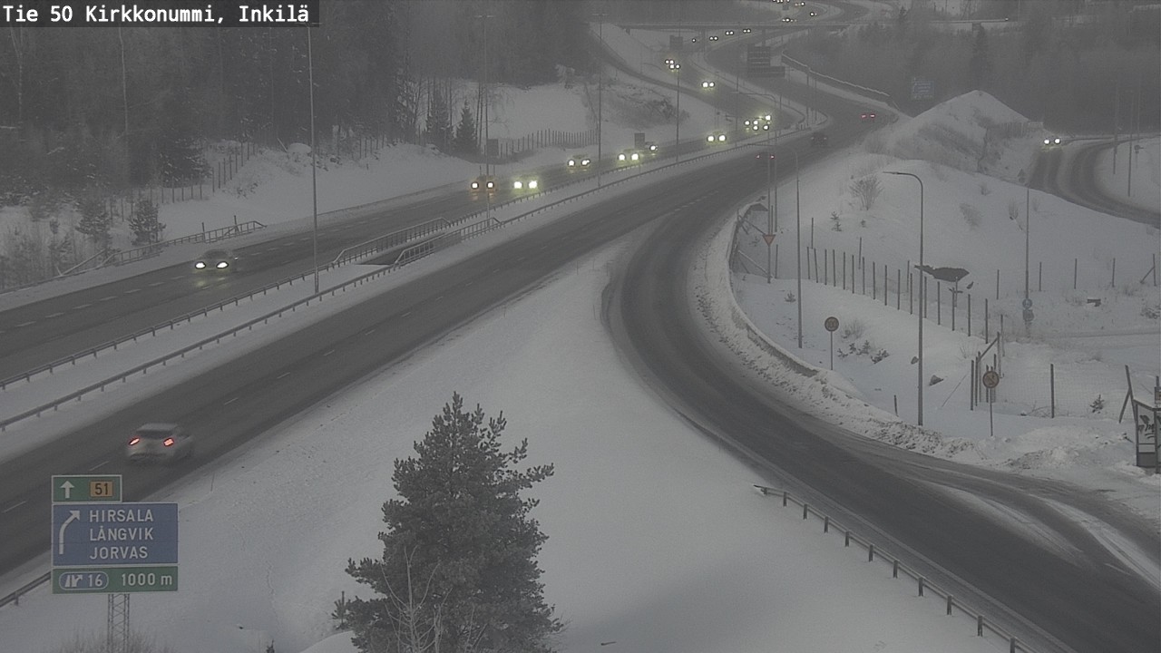 Kelikamerat Kuva Tie 50 Kirkkonummi, Inkilä, Kirkkonummi, Uusimaa