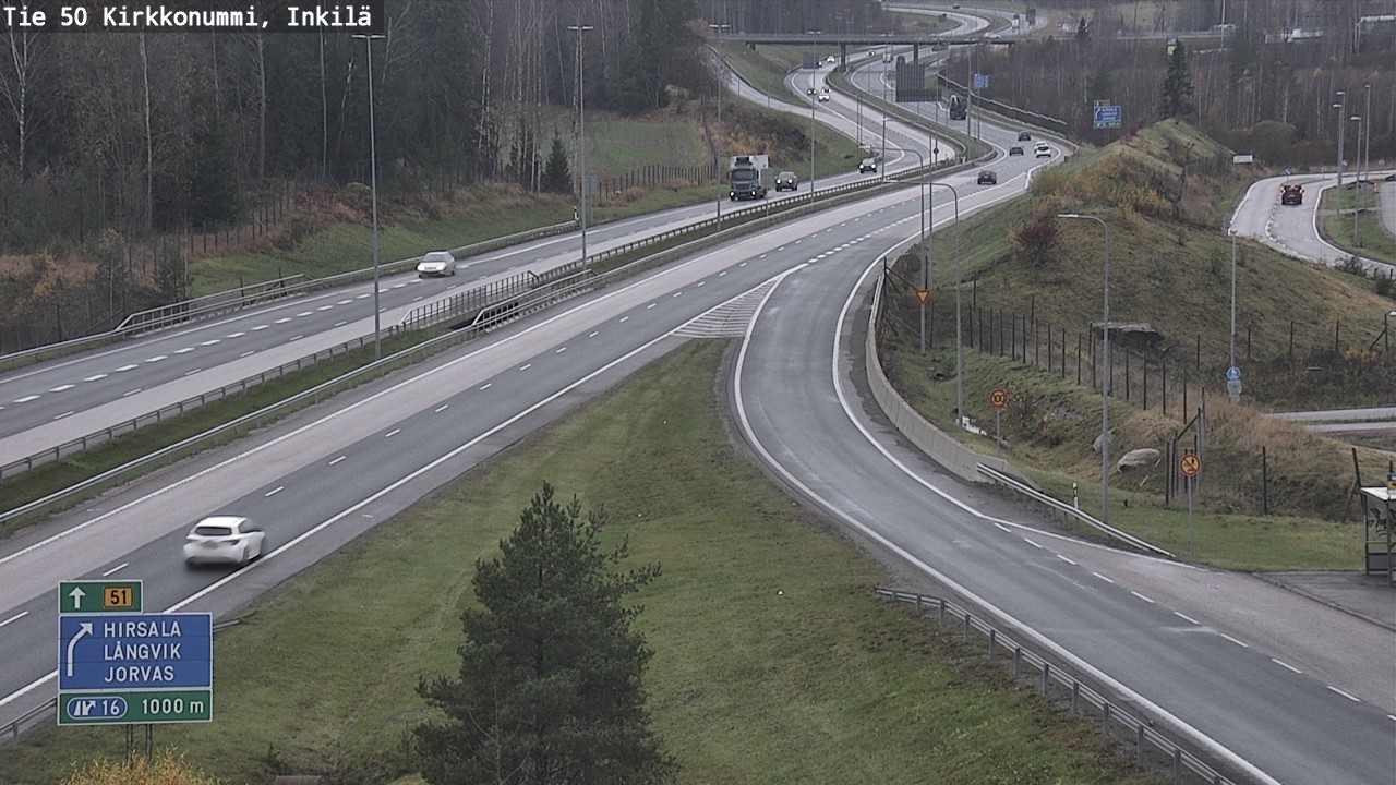 Kelikamerat Kuva Tie 50 Kirkkonummi, Inkilä, Kirkkonummi, Uusimaa