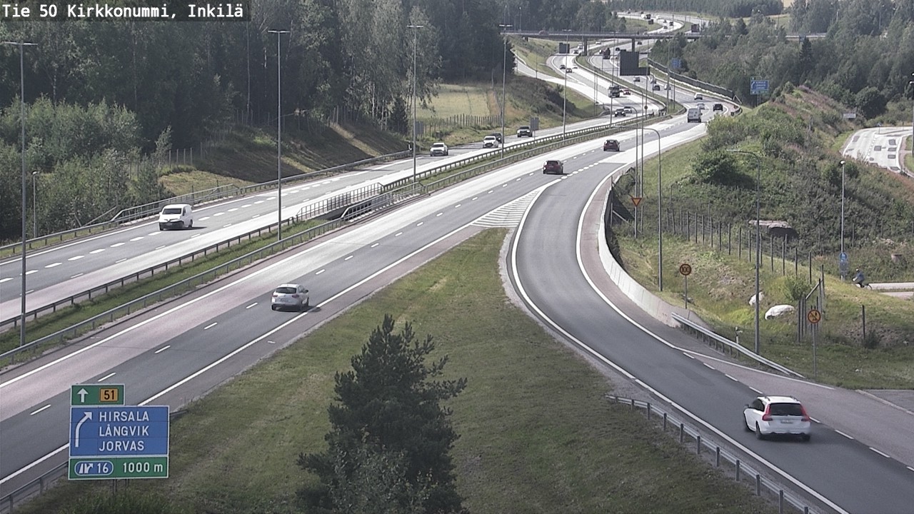 Kelikamerat Kuva Tie 50 Kirkkonummi, Inkilä, Kirkkonummi, Uusimaa