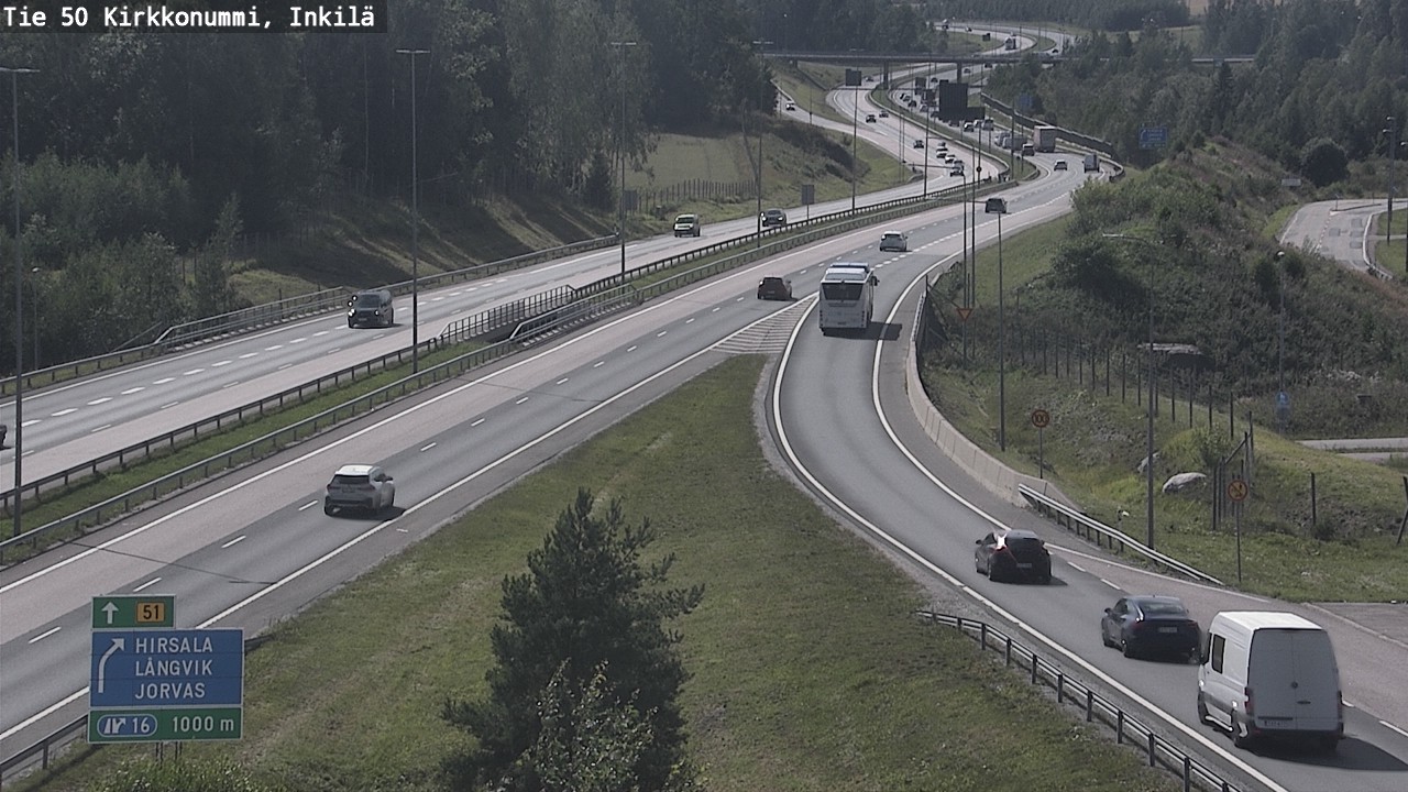 Kelikamerat Kuva Tie 50 Kirkkonummi, Inkilä, Kirkkonummi, Uusimaa