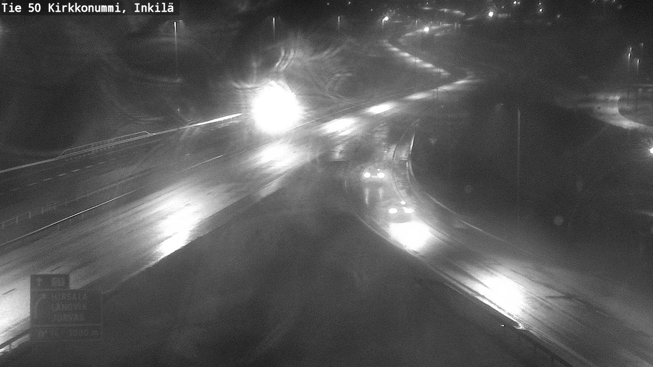 Weather Camera Image Road 50 Kirkkonummi, Inkilä, Kirkkonummi, Uusimaa