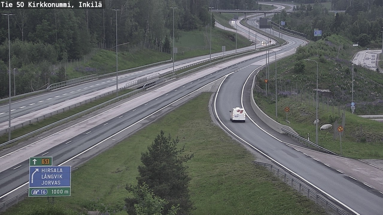 Kelikamerat Kuva Tie 50 Kirkkonummi, Inkilä, Kirkkonummi, Uusimaa