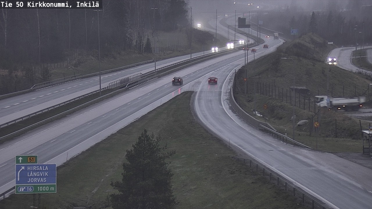 Kelikamerat Kuva Tie 50 Kirkkonummi, Inkilä, Kirkkonummi, Uusimaa