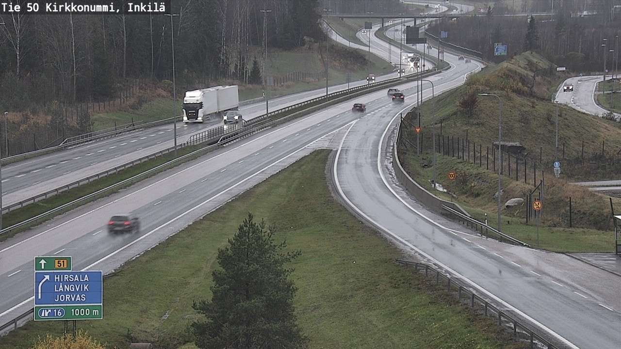 Kelikamerat Kuva Tie 50 Kirkkonummi, Inkilä, Kirkkonummi, Uusimaa