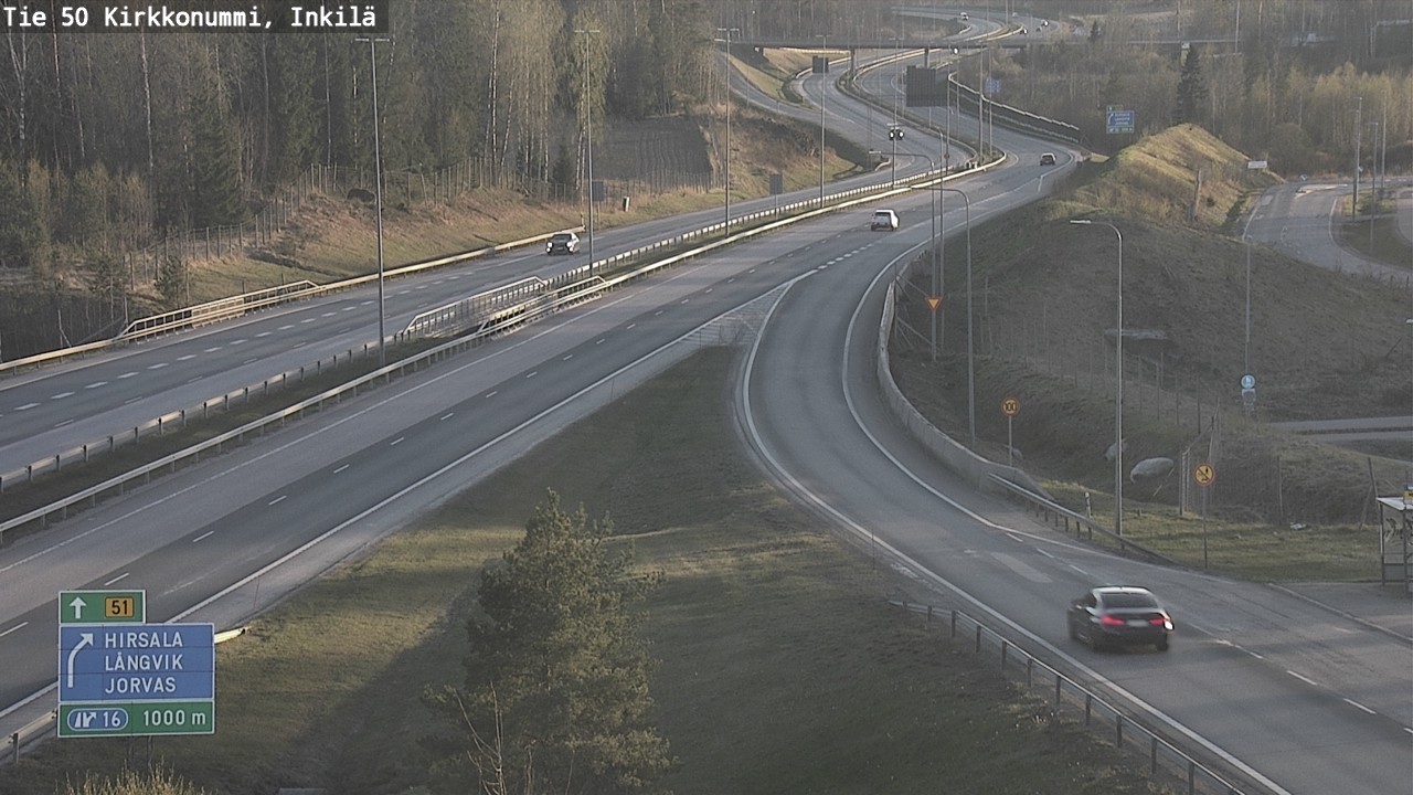 Kelikamerat Kuva Tie 50 Kirkkonummi, Inkilä, Kirkkonummi, Uusimaa