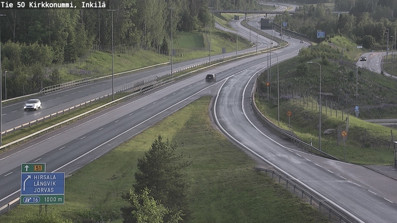 Kelikamerat Kuva Tie 50 Kirkkonummi, Inkilä, Kirkkonummi, Uusimaa