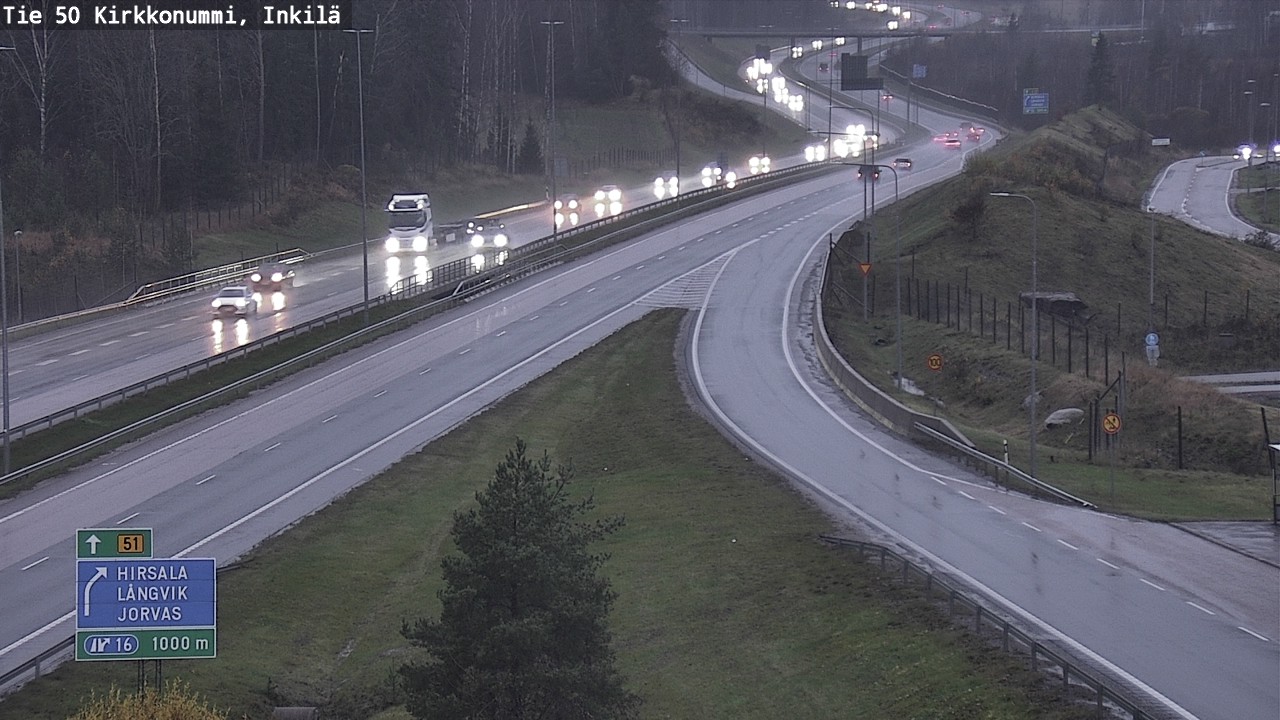 Kelikamerat Kuva Tie 50 Kirkkonummi, Inkilä, Kirkkonummi, Uusimaa