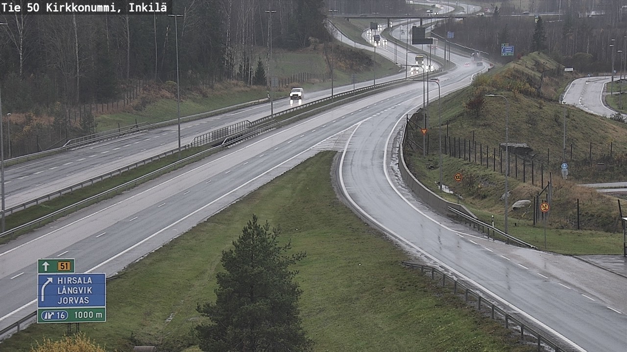 Kelikamerat Kuva Tie 50 Kirkkonummi, Inkilä, Kirkkonummi, Uusimaa