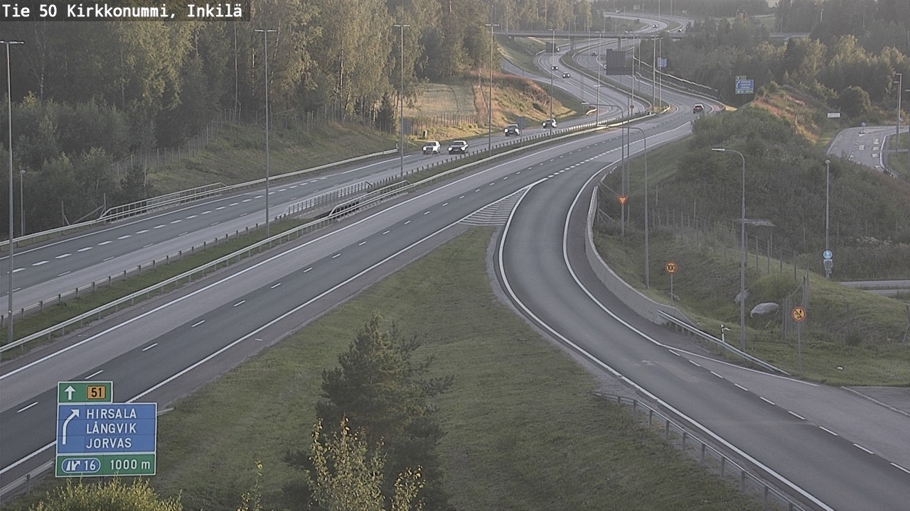 Kelikamerat Kuva Tie 50 Kirkkonummi, Inkilä, Kirkkonummi, Uusimaa