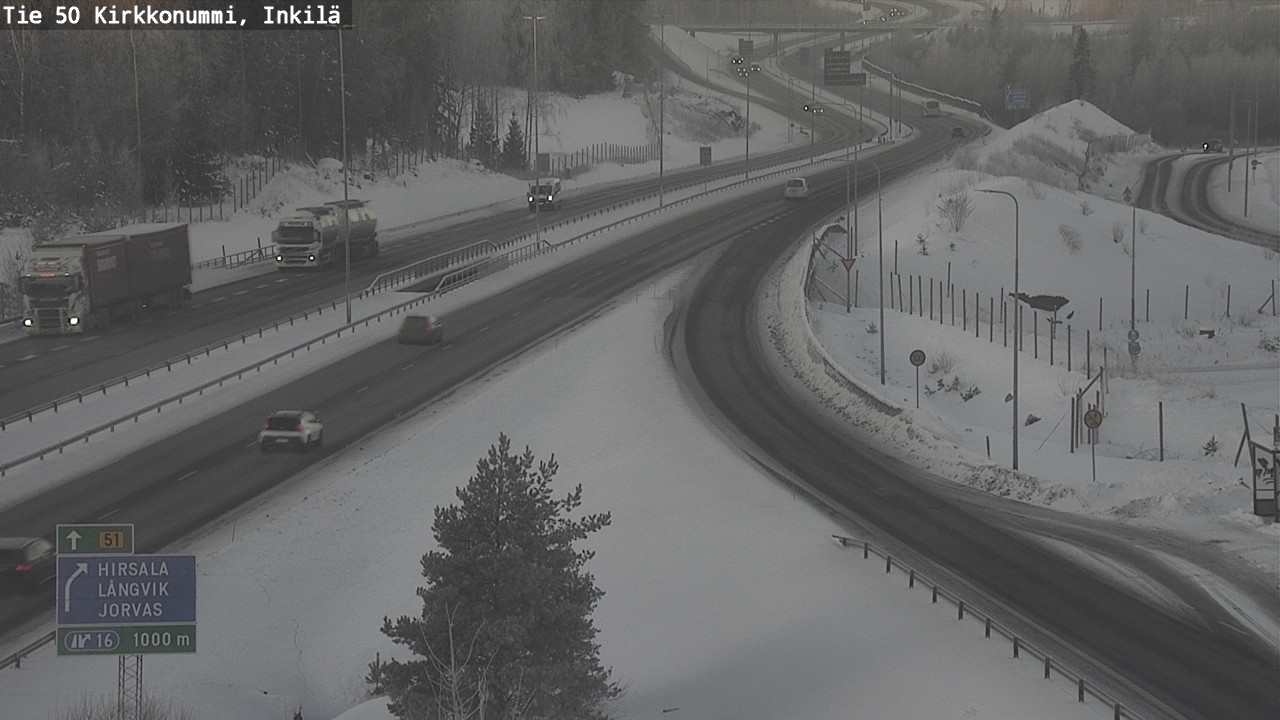 Kelikamerat Kuva Tie 50 Kirkkonummi, Inkilä, Kirkkonummi, Uusimaa