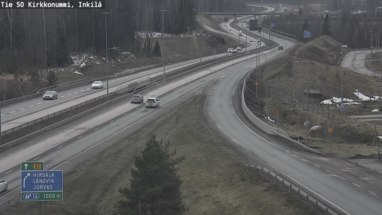 Kelikamerat Kuva Tie 50 Kirkkonummi, Inkilä, Kirkkonummi, Uusimaa