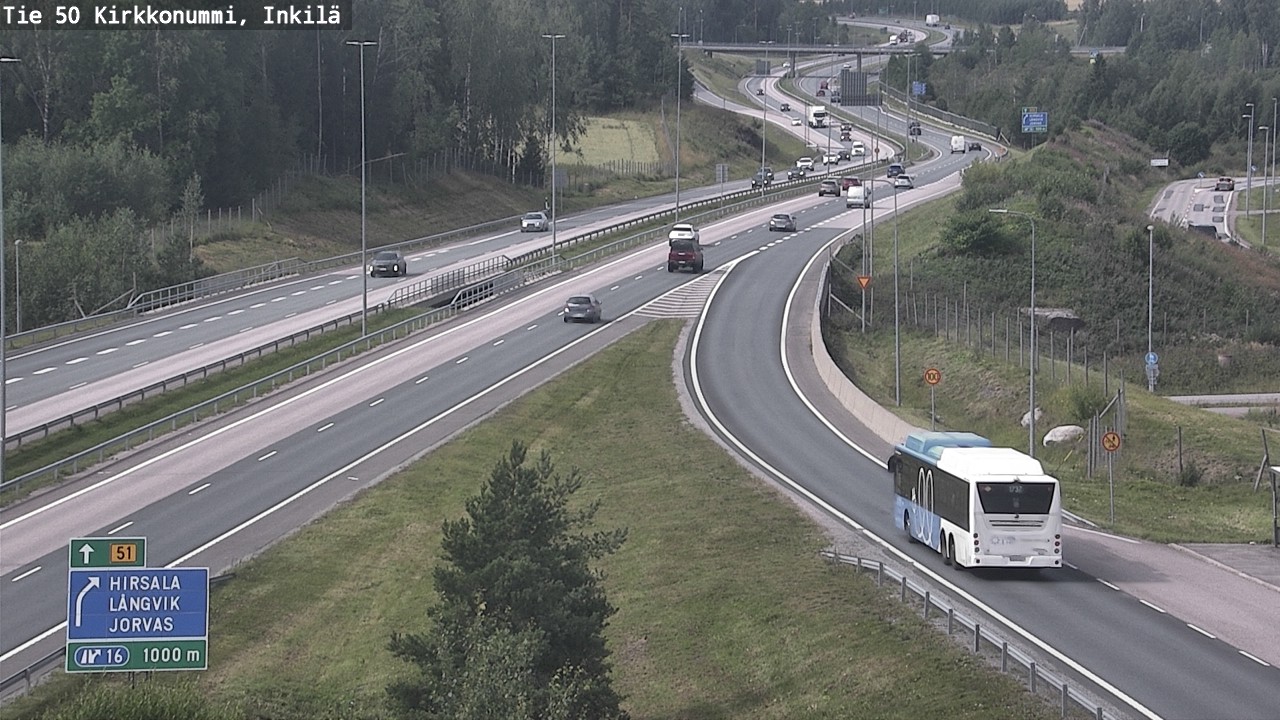 Kelikamerat Kuva Tie 50 Kirkkonummi, Inkilä, Kirkkonummi, Uusimaa
