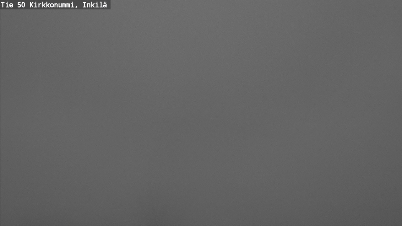 Weather Camera Image Road 50 Kirkkonummi, Inkilä, Kirkkonummi, Uusimaa