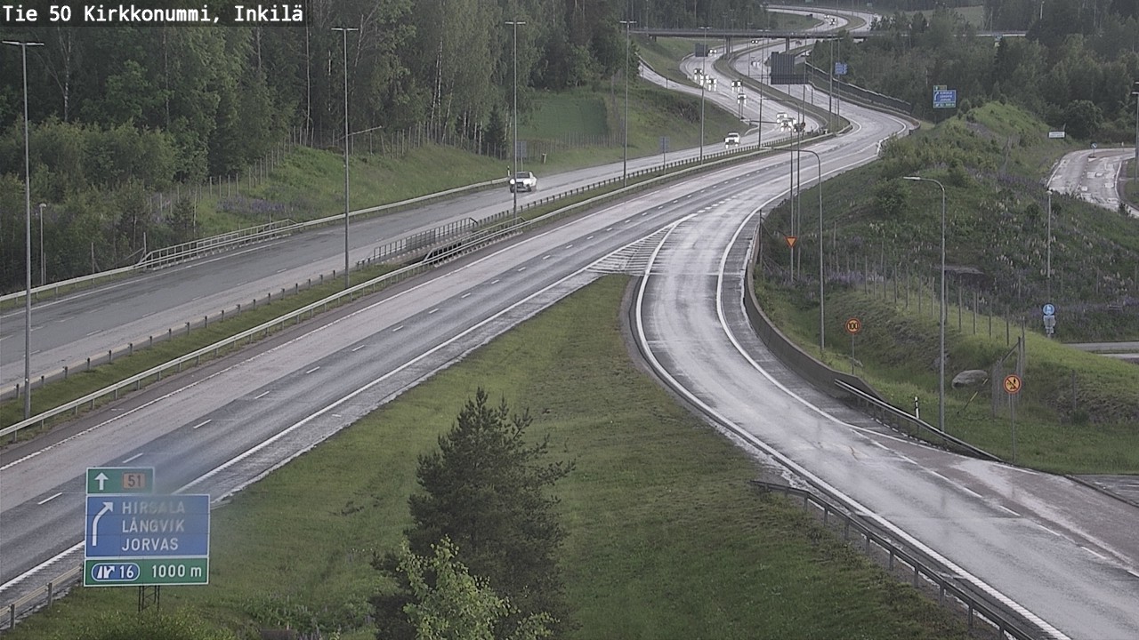 Kelikamerat Kuva Tie 50 Kirkkonummi, Inkilä, Kirkkonummi, Uusimaa