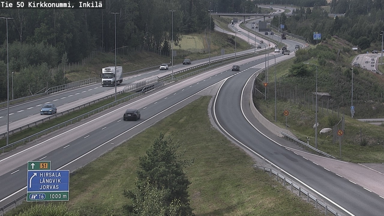 Kelikamerat Kuva Tie 50 Kirkkonummi, Inkilä, Kirkkonummi, Uusimaa