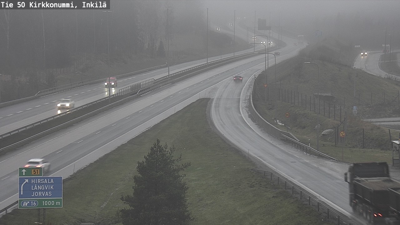 Kelikamerat Kuva Tie 50 Kirkkonummi, Inkilä, Kirkkonummi, Uusimaa