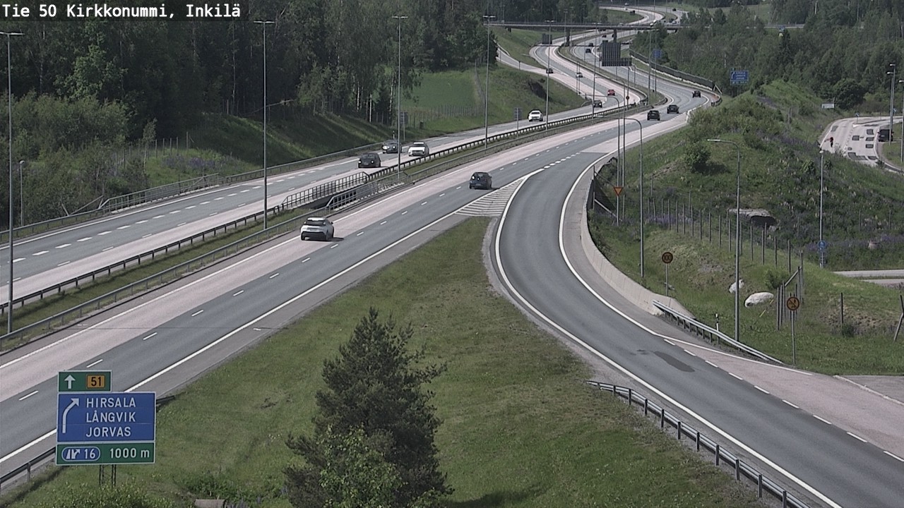 Kelikamerat Kuva Tie 50 Kirkkonummi, Inkilä, Kirkkonummi, Uusimaa
